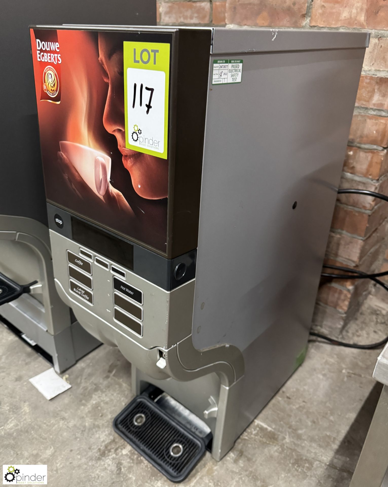 Douwe Egberts Hot Drinks Vending Machine, 240volts - Image 3 of 4