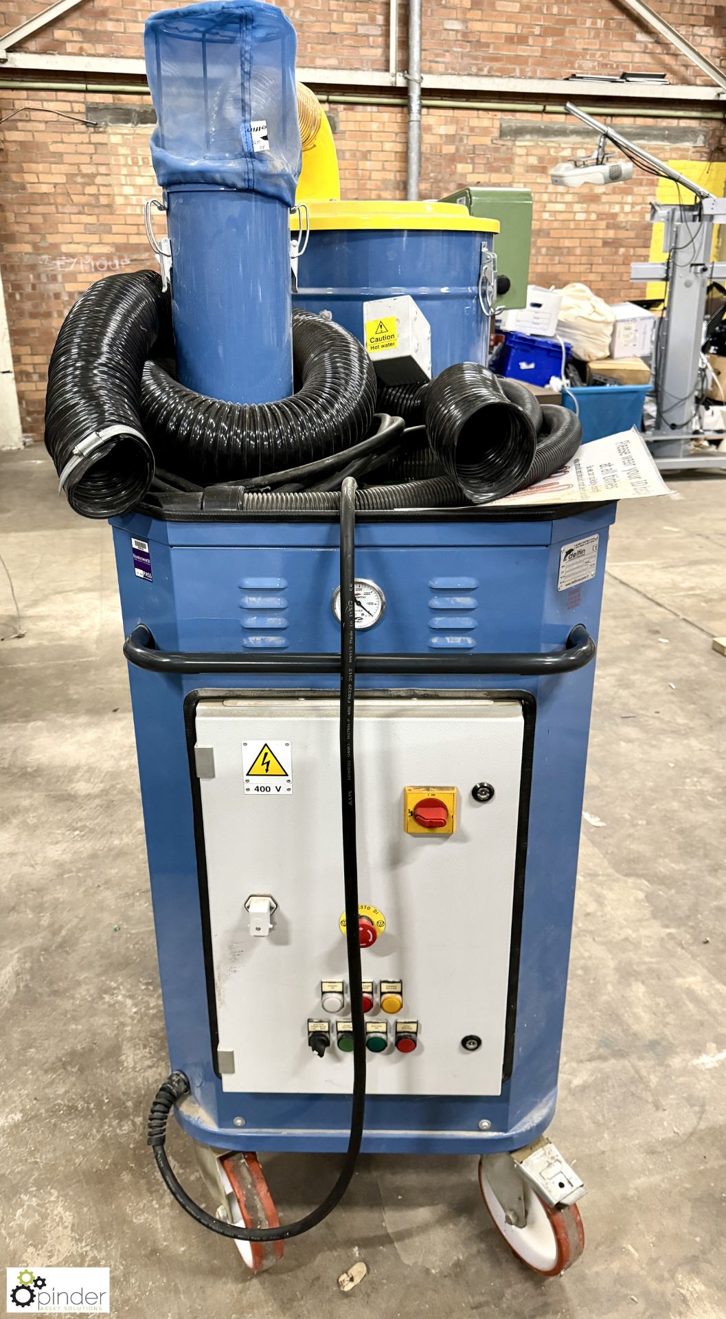 Delfin D/G150 heavy duty Industrial Vacuum Cleaner, 415volts - Image 4 of 8