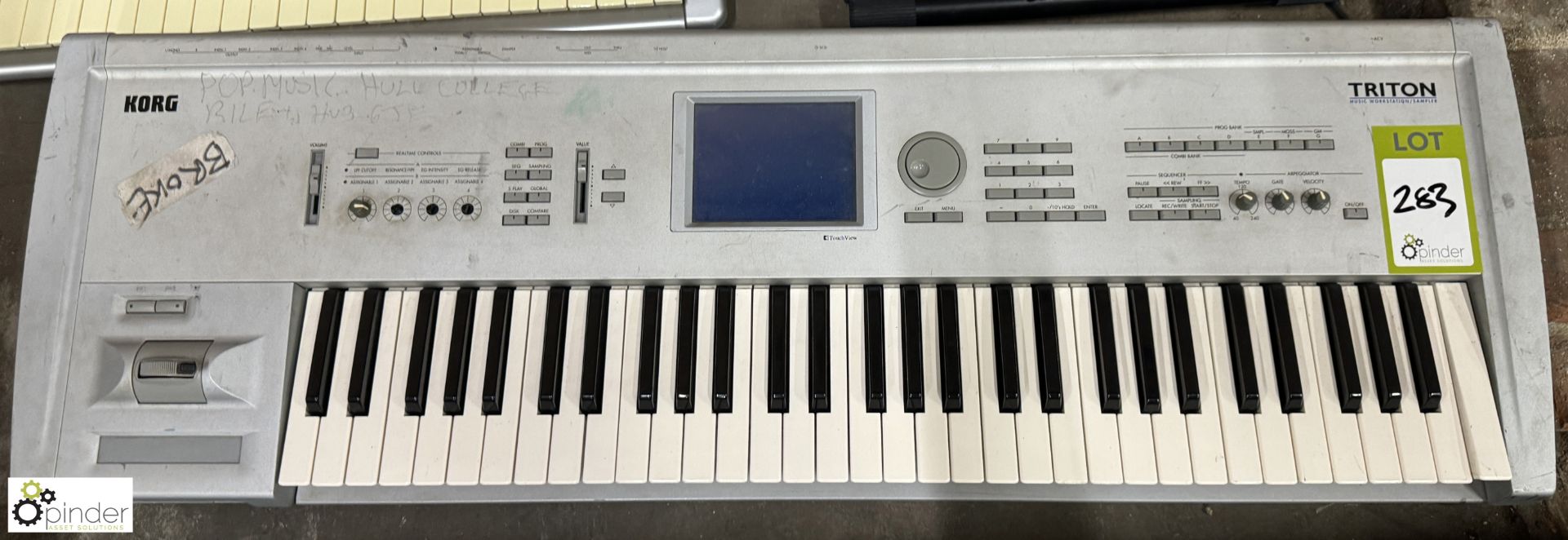 Korg Triton Keyboard - Image 2 of 7
