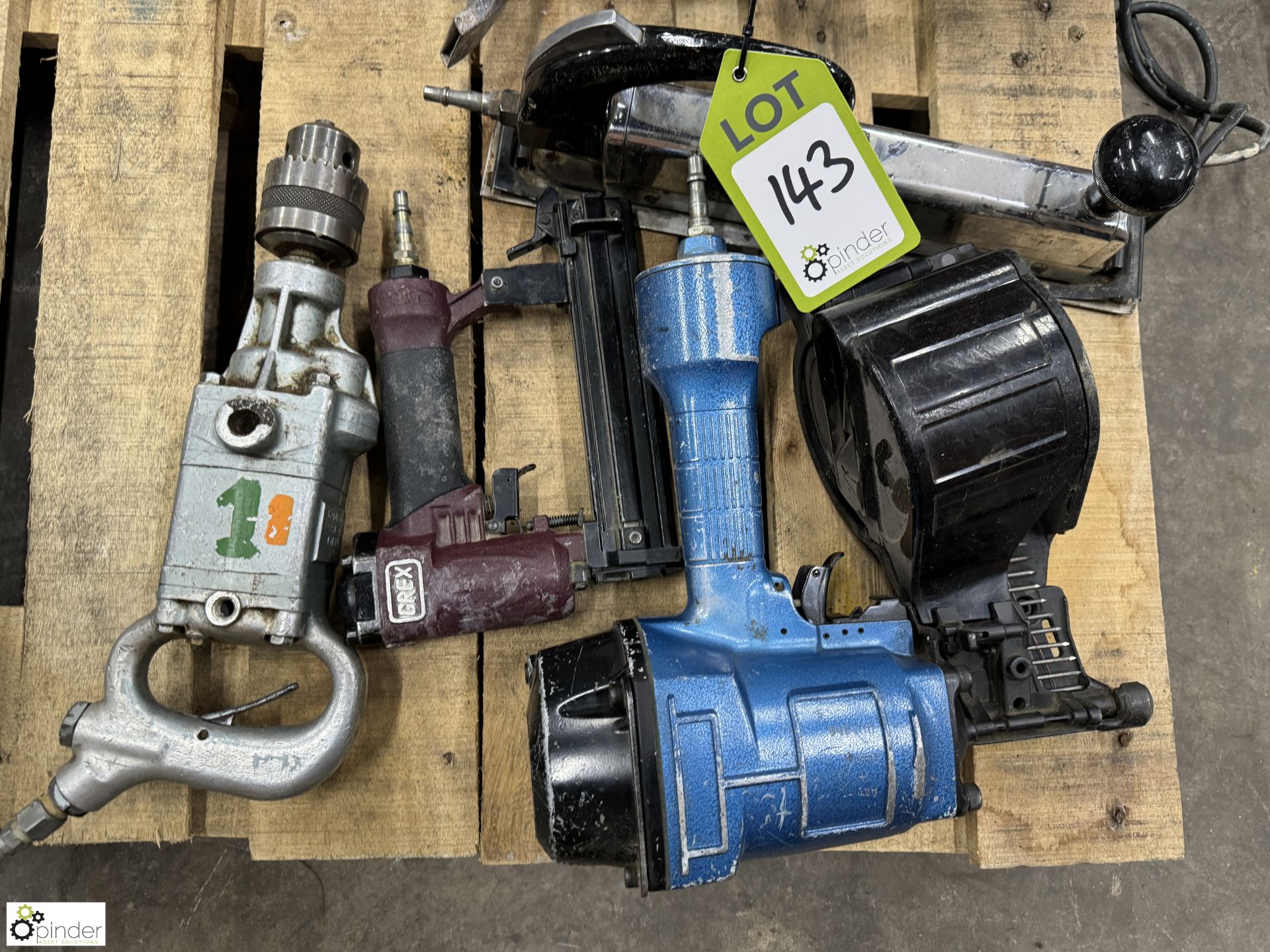 5 various pneumatic Tools