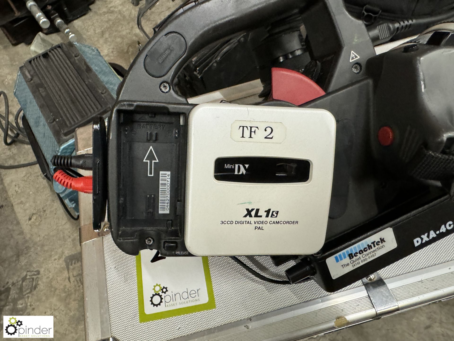 Canon DM-XL1 Digital Video Camcorder with flight case - Image 5 of 8