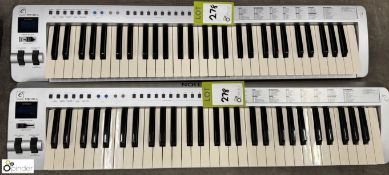 2 Evolution MK-361 Midi Keyboards