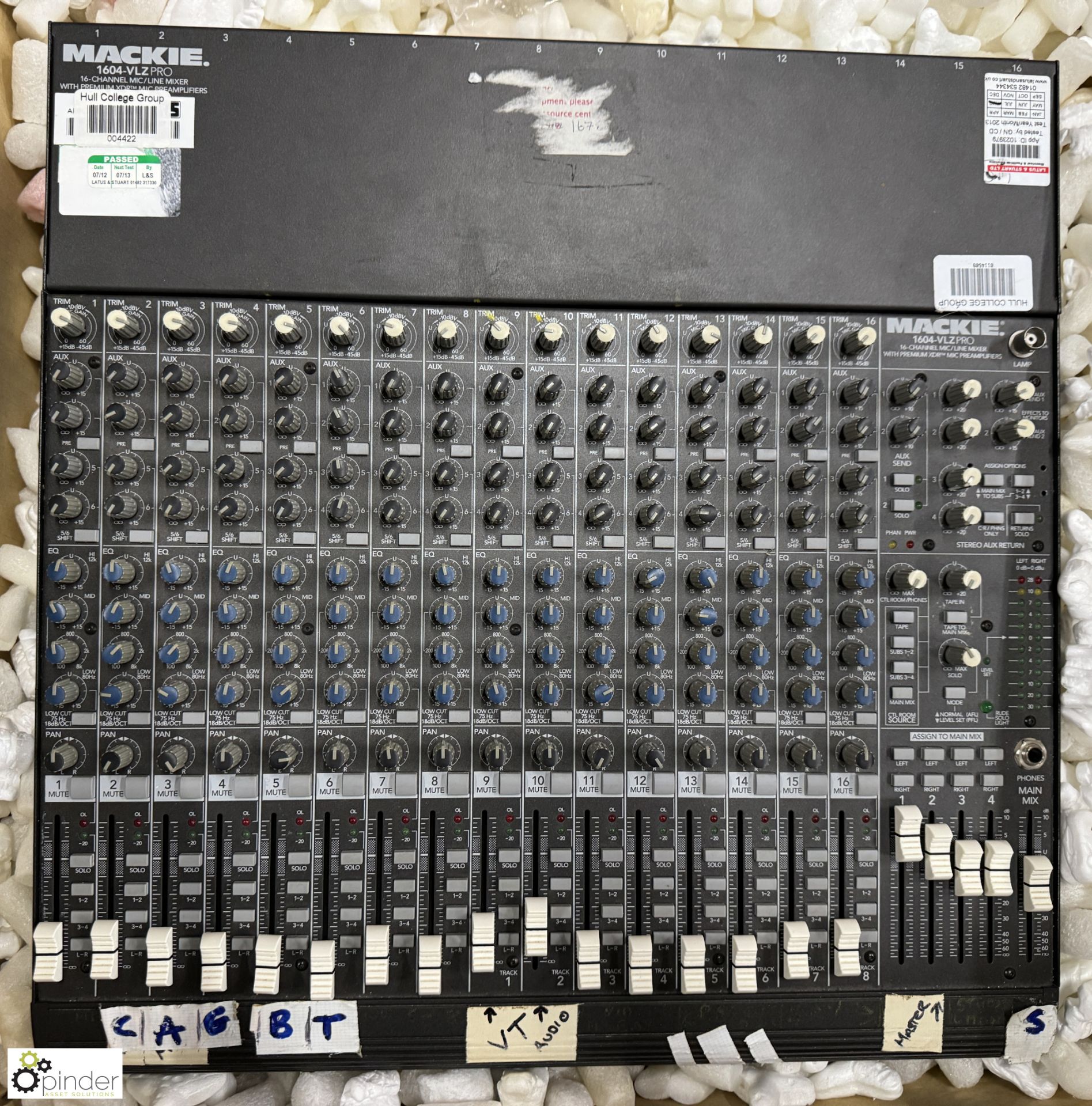 Mackie 1604-VLZ Pro 16-channel Mixer