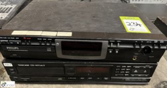 Philips CD Recorder and Tascam CD-401 MKII CD Deck
