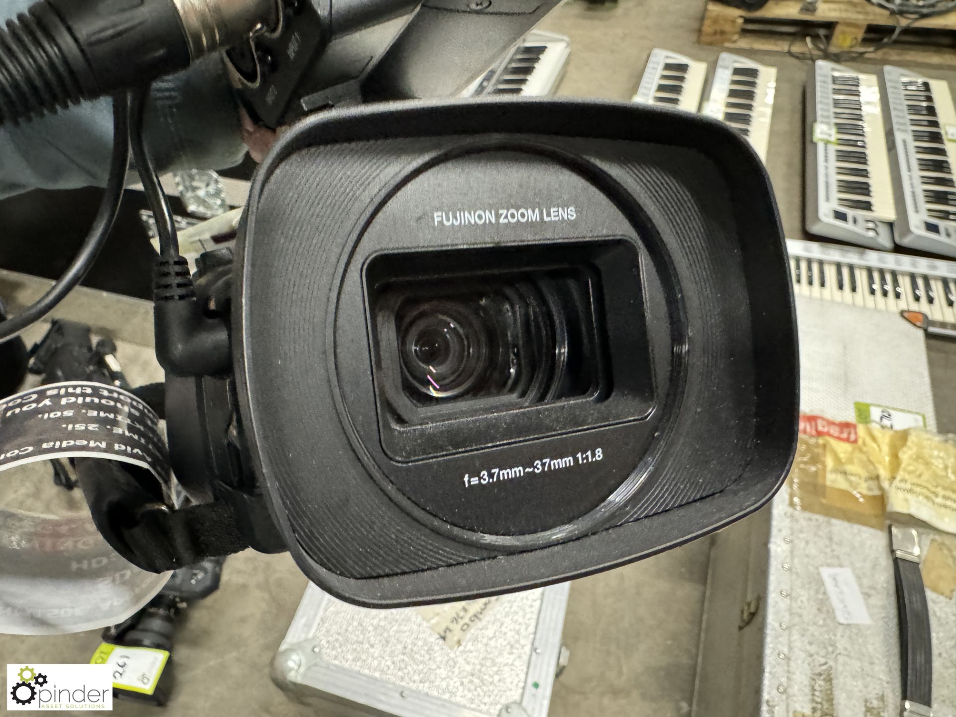 JVC GY-HM150E HD Camera Recorder with Fujinon zoom lens - Bild 3 aus 4