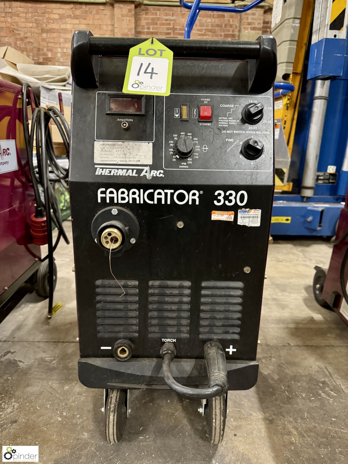 Thermal Arc Fabricator 330 Arc Welding Set, 300amp, 415volts - Image 2 of 4