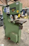 Startrite 24-S-5 vertical Bandsaw, 415volts, 600mm throat, serial number 27011, with MTE power