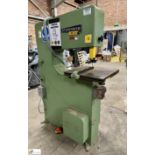 Startrite 24-S-5 vertical Bandsaw, 415volts, 600mm throat, serial number 27011, with MTE power