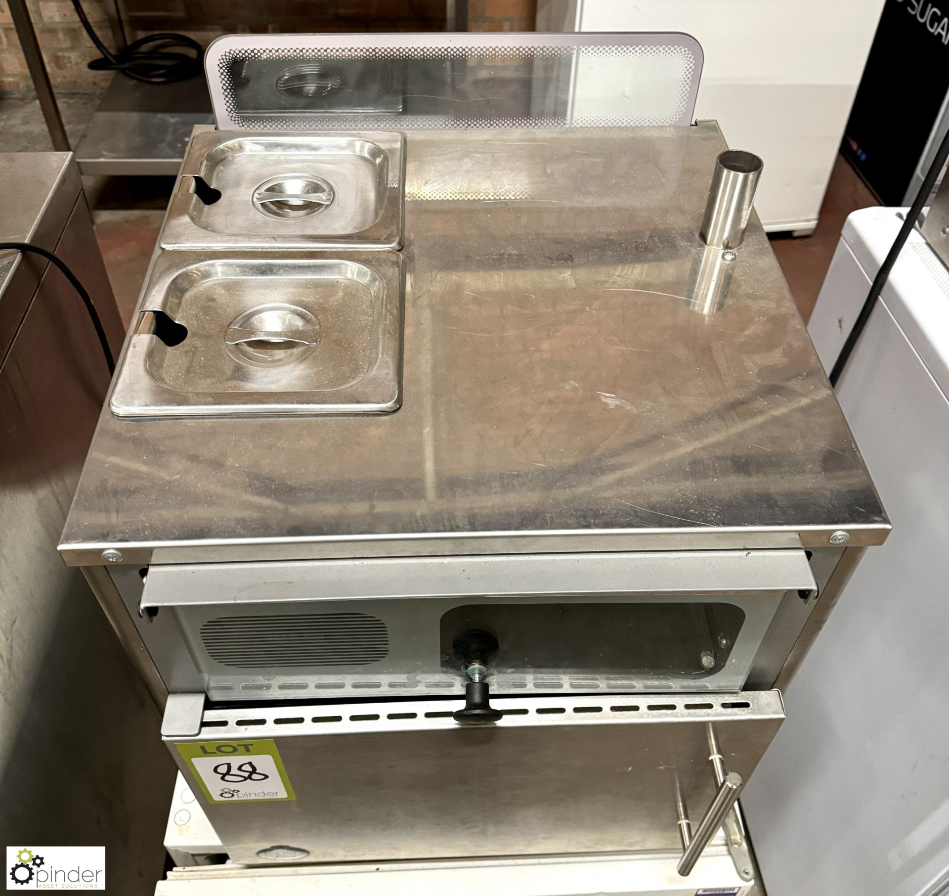 King Edward Baked Potato Oven, with 2 pan bain marie, 240volts - Bild 2 aus 6