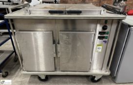Moffat Spec Unit stainless steel mobile Fridge, Hot Cabinet, 240volts