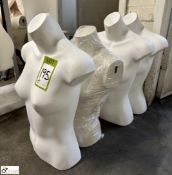 4 Female Dress Makers Mannequins