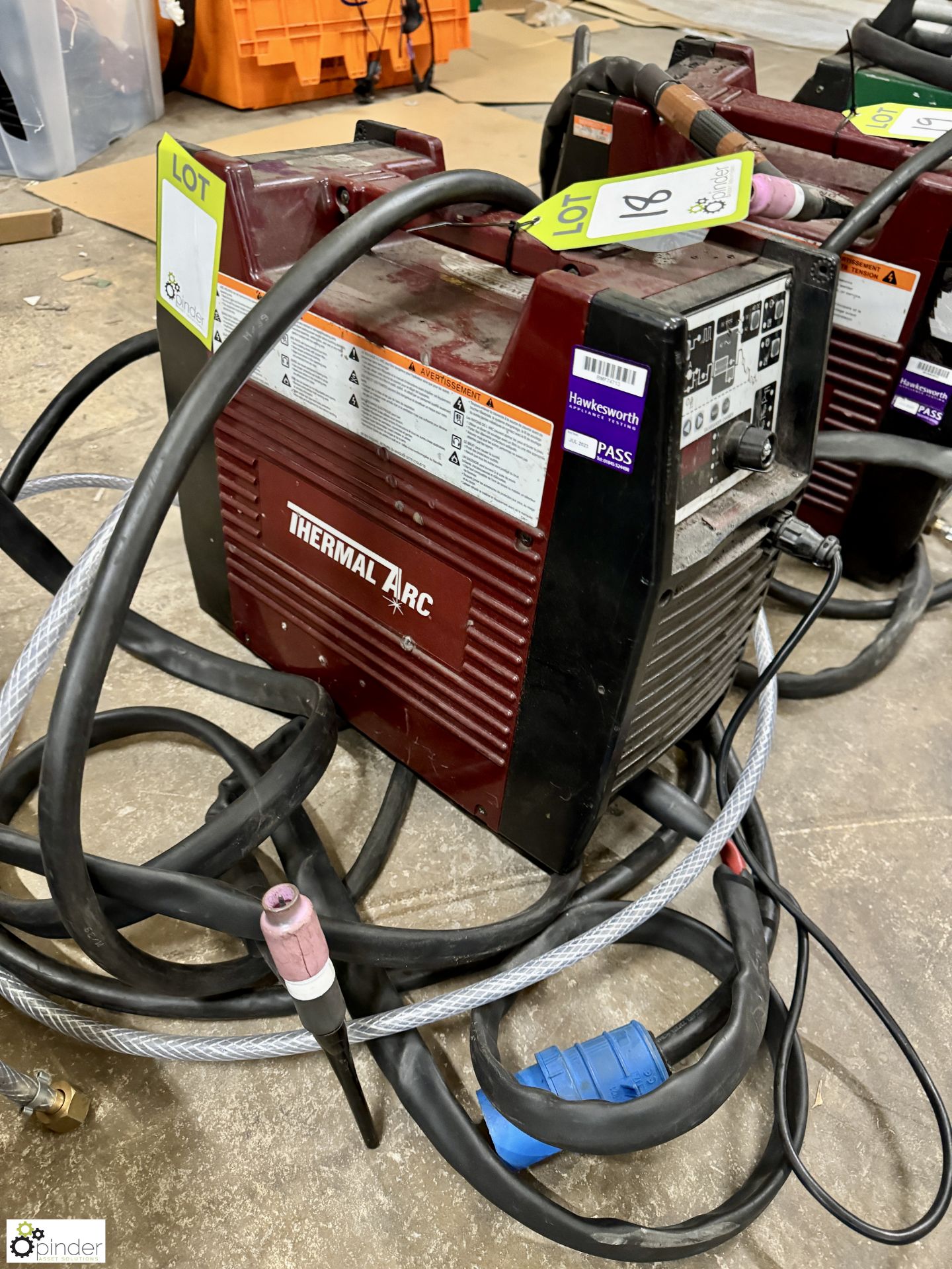 Thermal Arc 200 AC/DC Tig Welding Set, 240volts, 32amps - Image 2 of 4