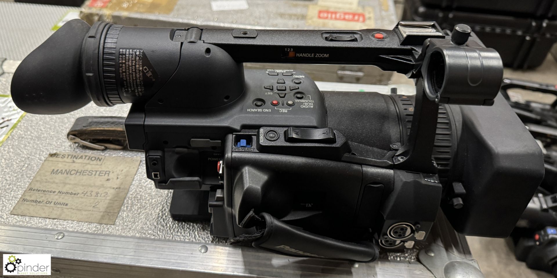 Panasonic Camera Recorder with Leica Dicomar lens and soft case - Image 2 of 5