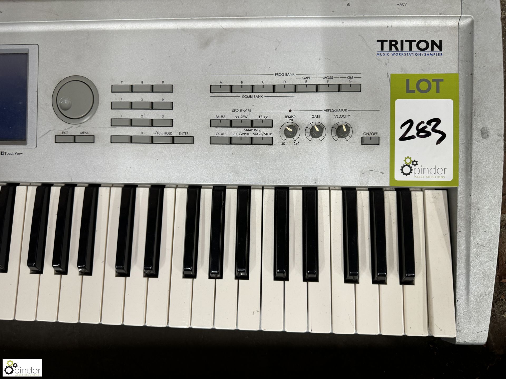Korg Triton Keyboard - Image 3 of 7