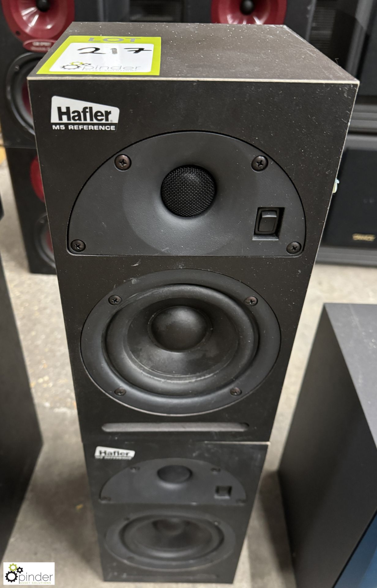 Pair Hafler M5 Speakers, 20-200watts