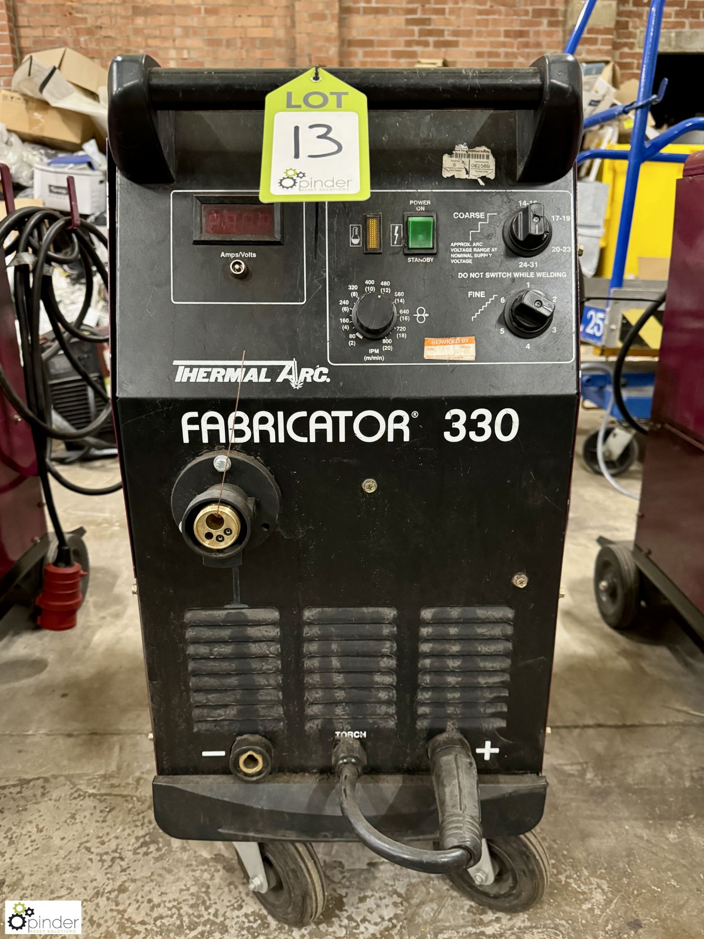 Thermal Arc Fabricator 330 Arc Welding Set, 300amp, 415volts - Image 2 of 4