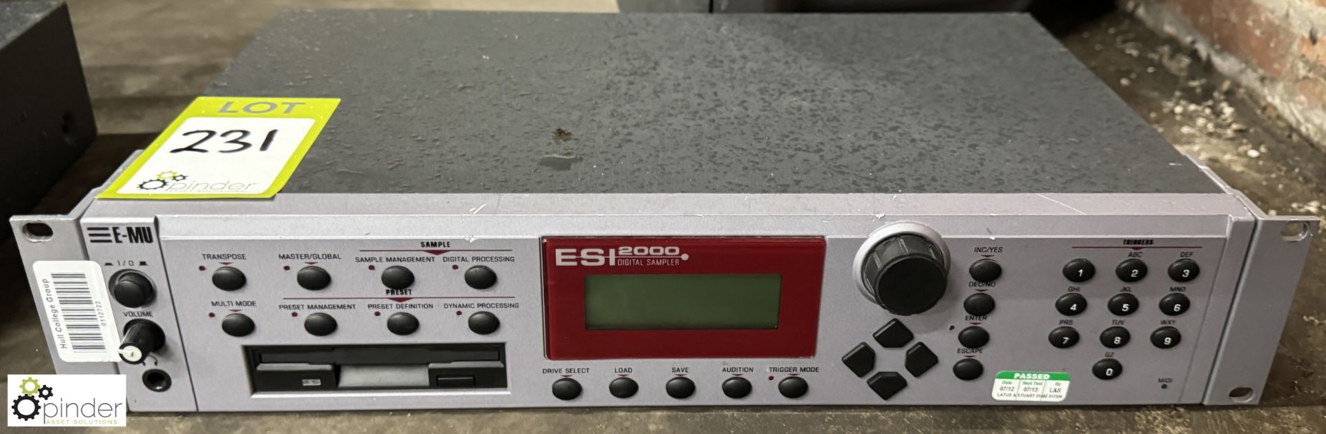 EMU ESI 2000 Sampler