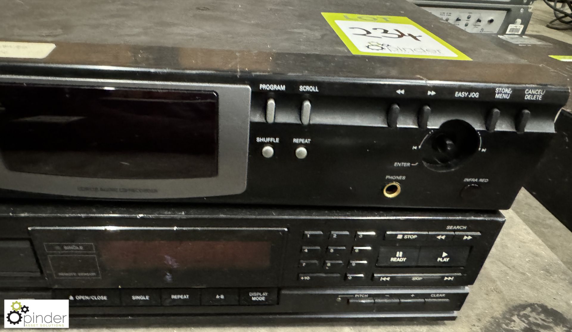 Philips CD Recorder and Tascam CD-401 MKII CD Deck - Image 3 of 4