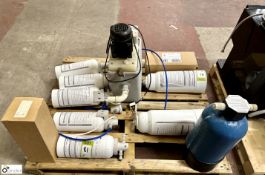 Quantity various Water Filters and Cartridges, to pallet