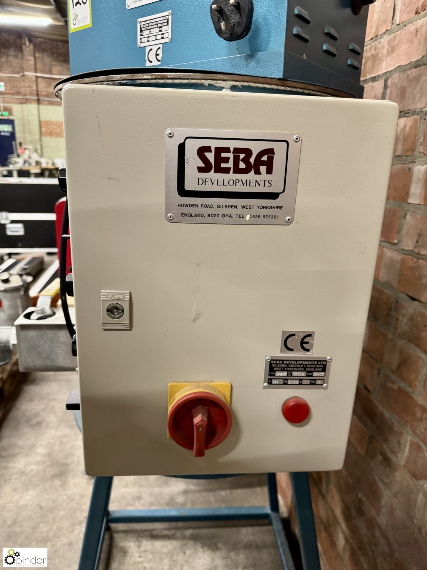 Seba FM-1 Hot Melt Jacketed Vessel, 240volts, 3000watts - Image 4 of 9