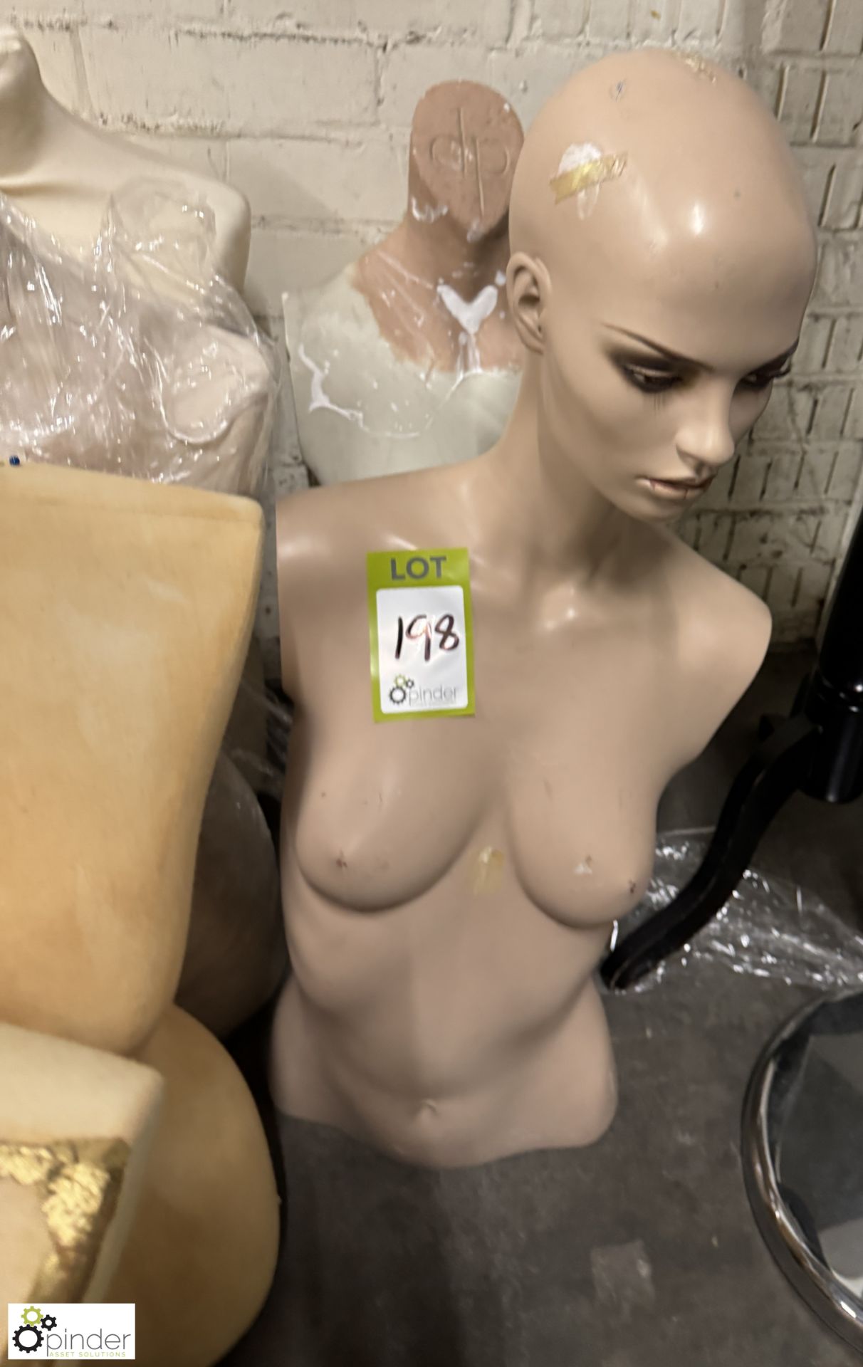 6 Female Dress Makers Mannequins - Image 2 of 4