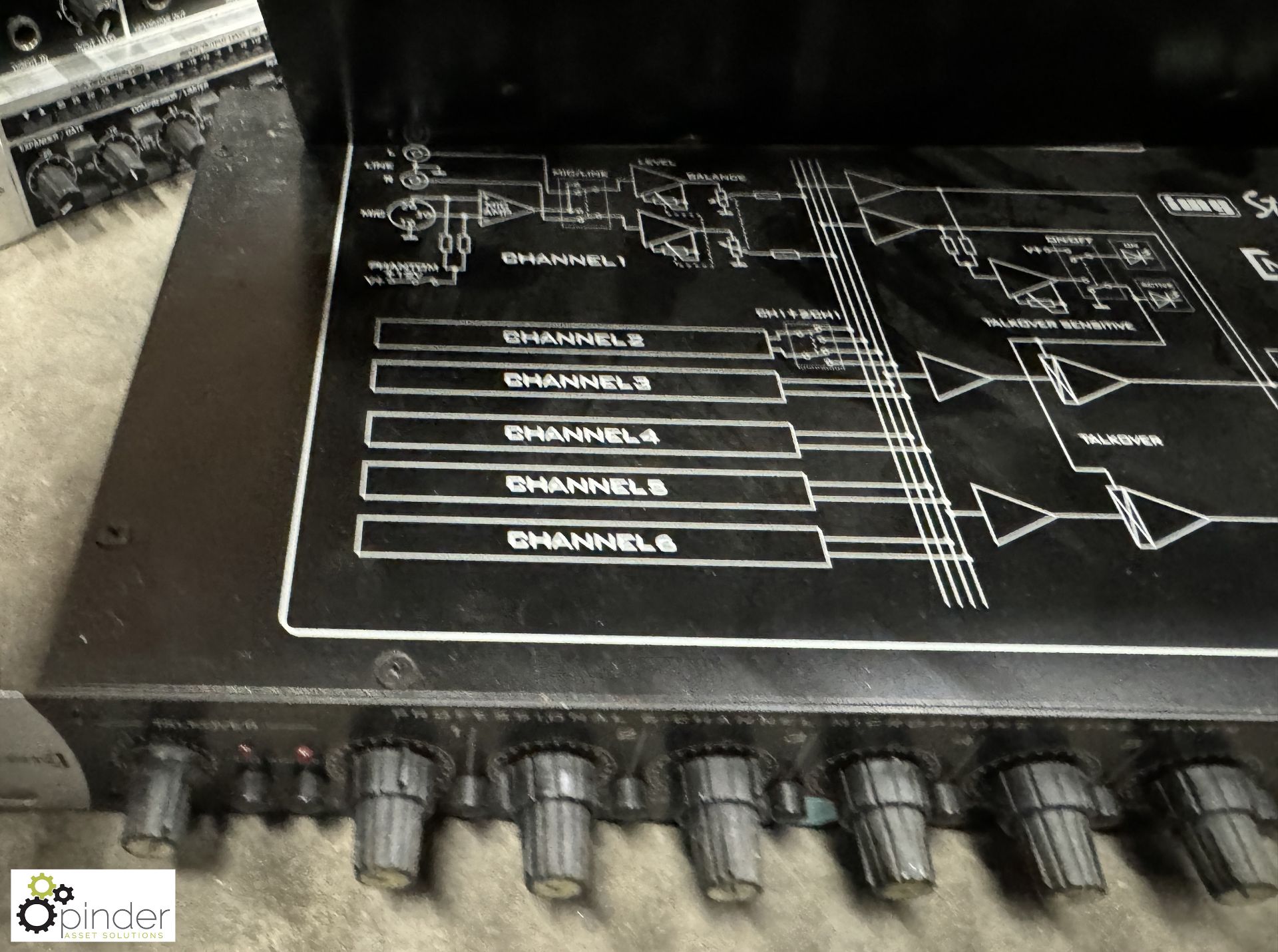 Drawmer Dual Gate DS201 Noise Gate and IMG Stage Line MMX602 6-channel Mixer - Image 5 of 6