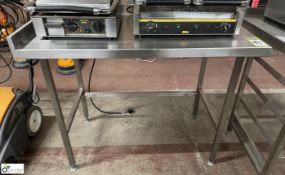 Stainless steel Preparation Table, 1200mm x 650mm x 910mm
