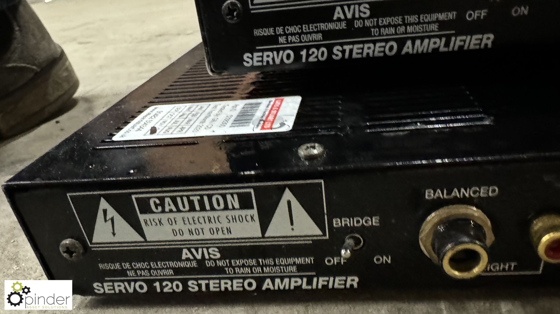2 Samson Servo 120 Stereo Amplifiers - Image 3 of 4