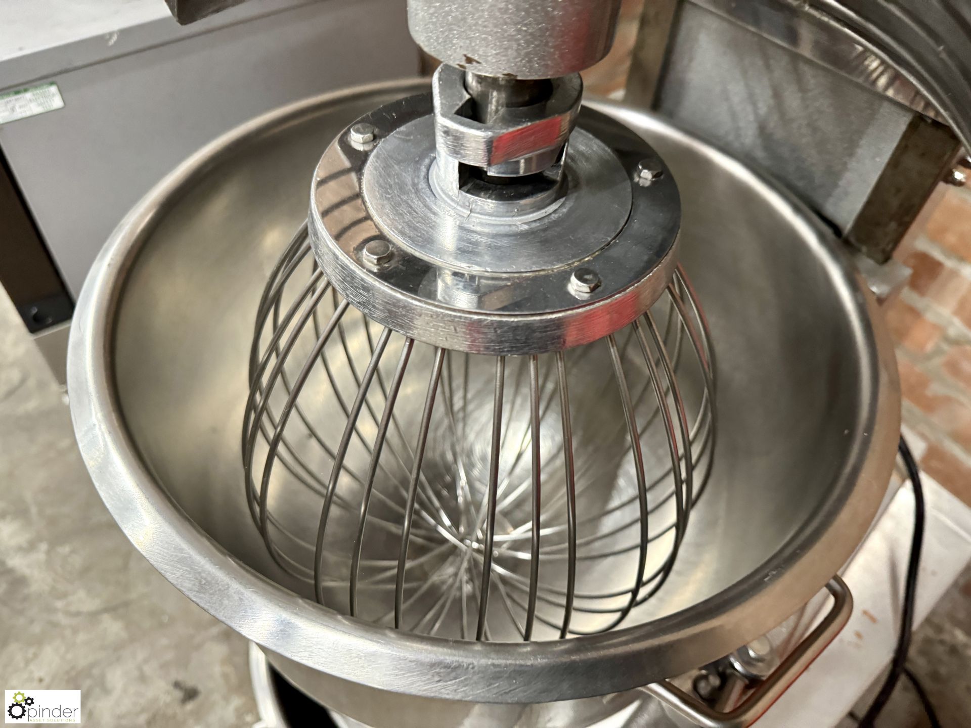 Spar Food Machinery SP-22HA-B Planetary Food Mixer, 240volts, with 2 bowls, whisk, dough hook, - Image 6 of 8
