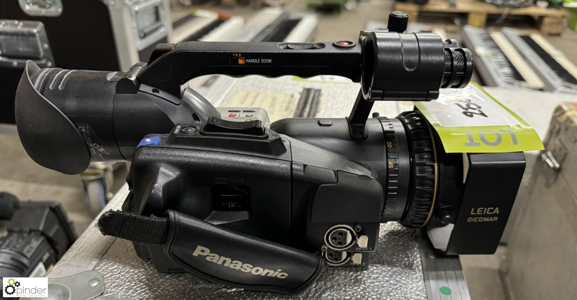 Panasonic AG-DUV100A Camera Recorder, with Leica Dicomar lens - Image 3 of 4