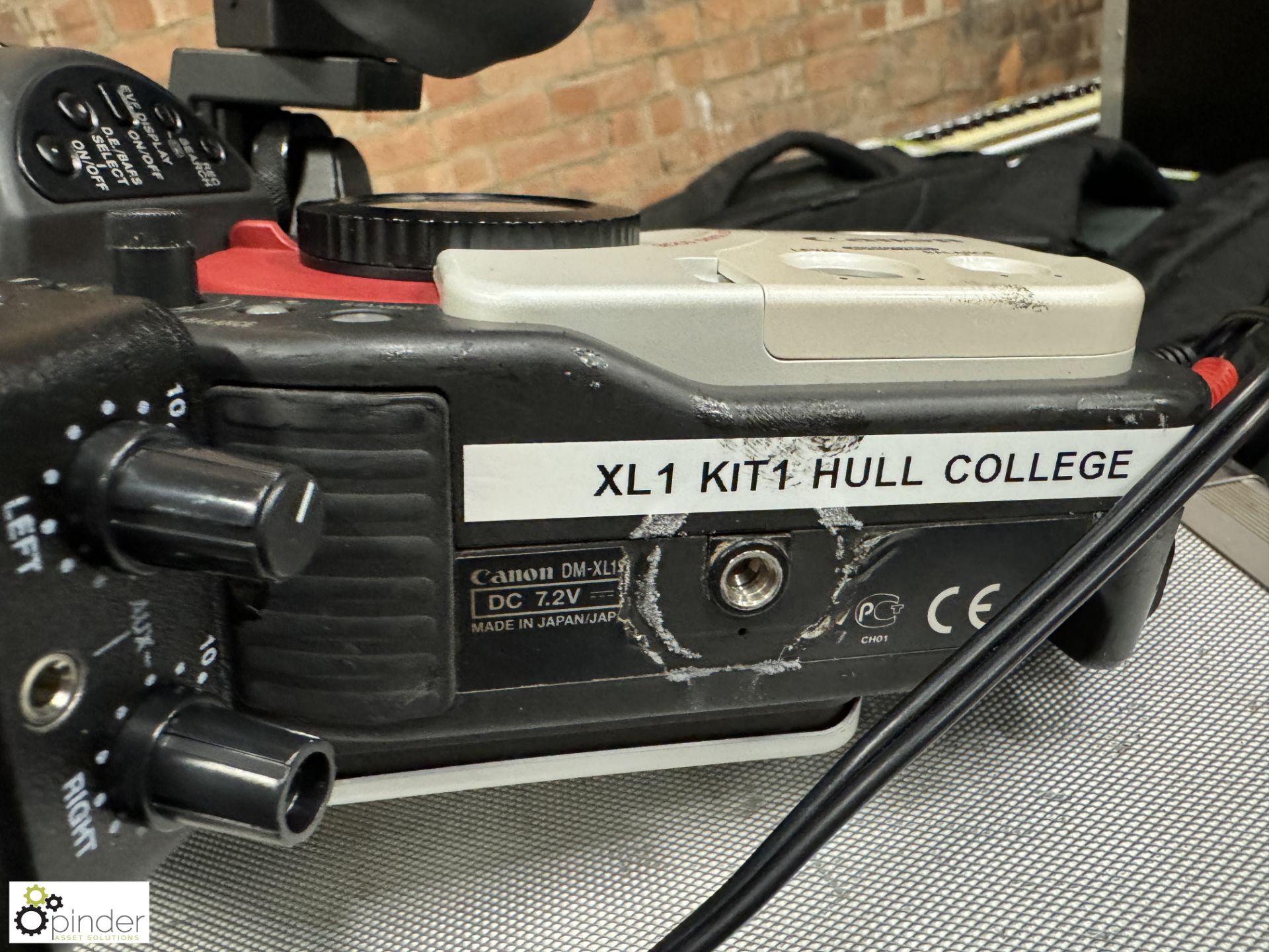 Canon DM-XL1 Digital Video Camcorder with flight case - Image 2 of 8