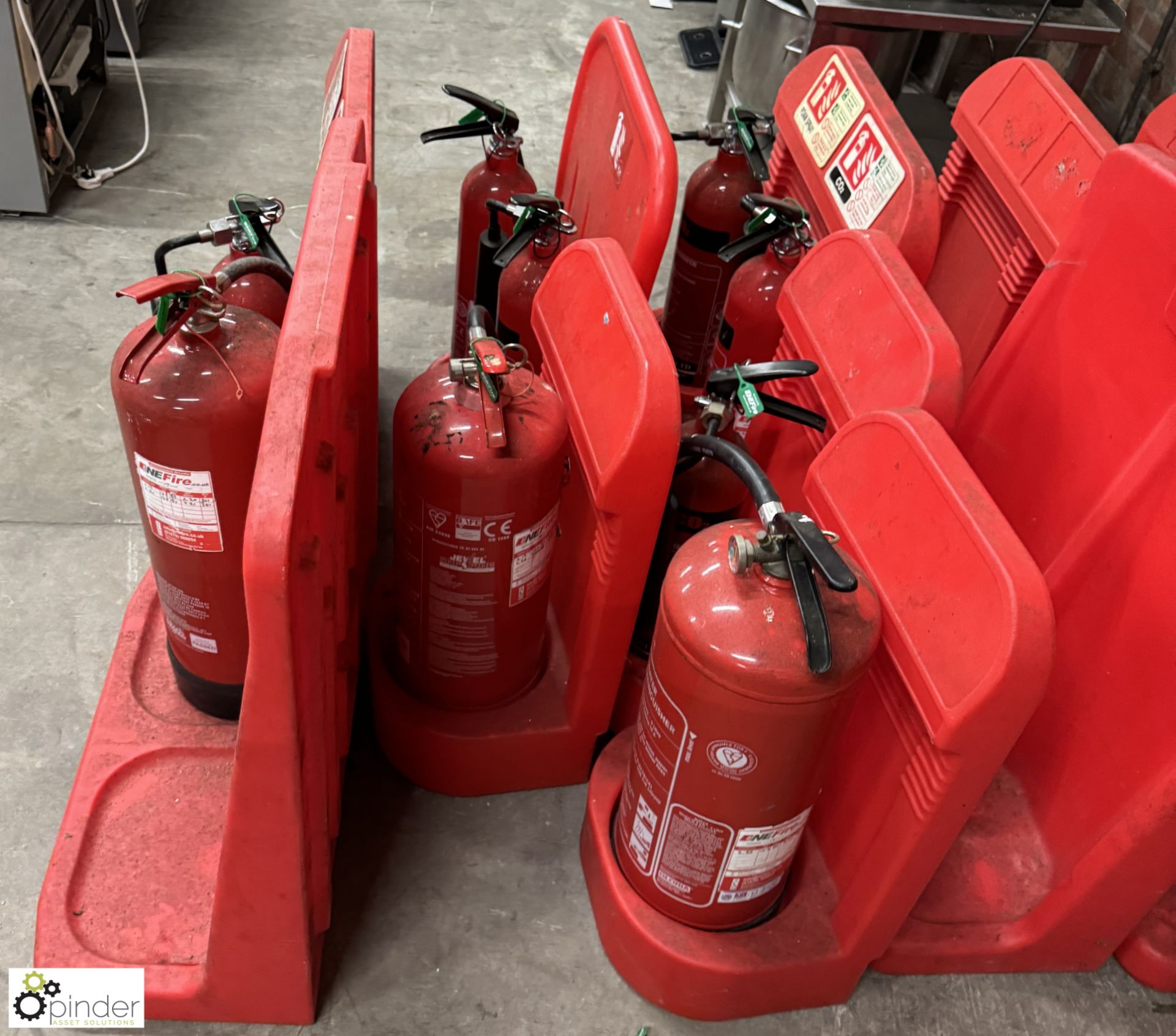 9 various Fire Extinguishers and 13 Fire Extinguisher Stations - Image 2 of 7