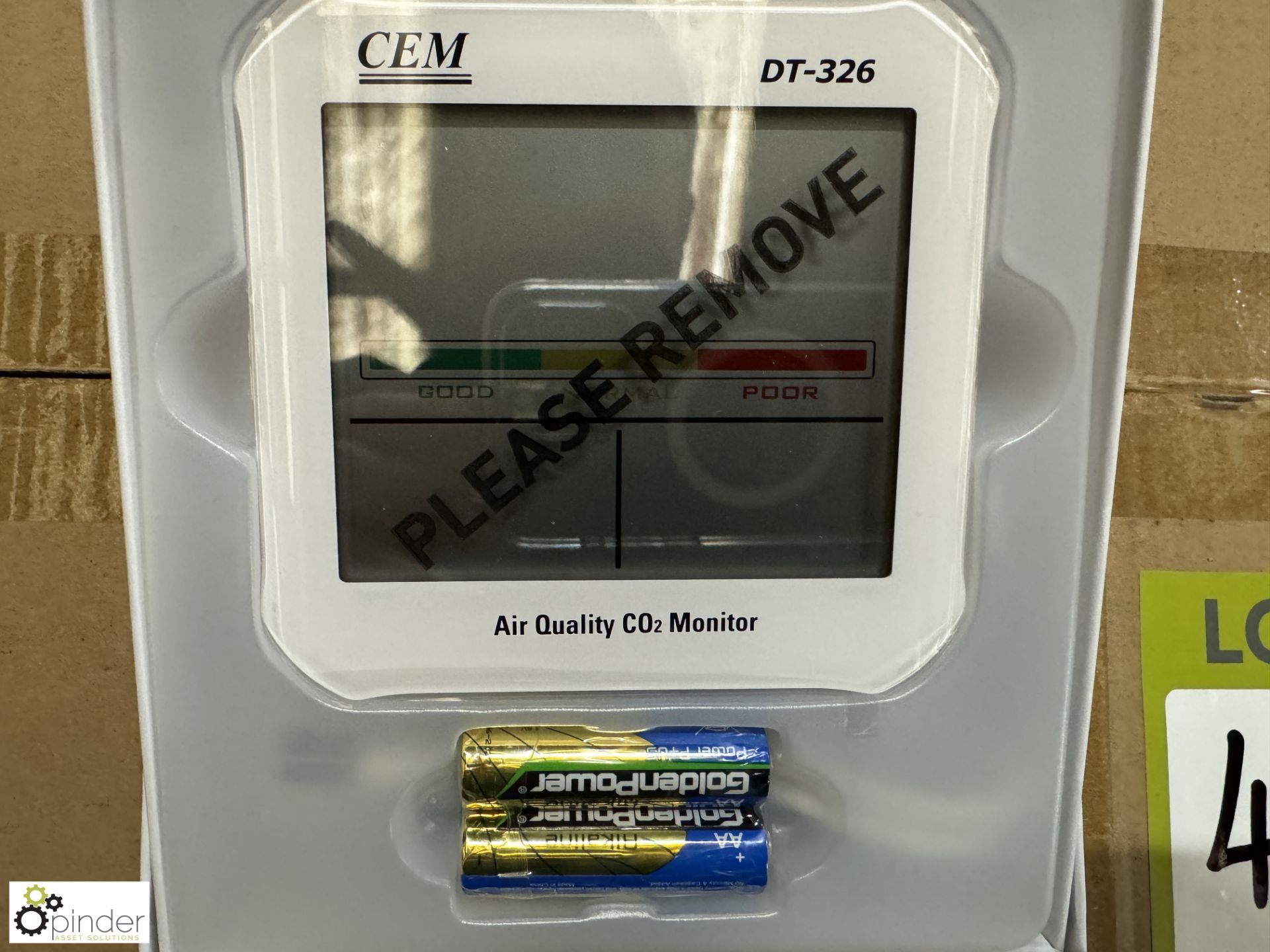 7 cartons Air Quality Co2 Monitors, approx. 40 per carton - Image 4 of 7