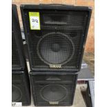 Pair Yamaha SV12 PA Speakers, 400watts max