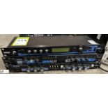 Lexicon MPX550 Dual Channel Processor, Digitech HDS1900 Delay and Digitech RDS 1900 Delay