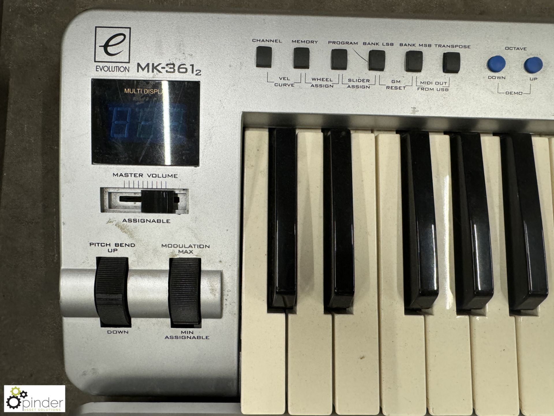 2 Evolution MK-361 Midi Keyboards - Image 2 of 3