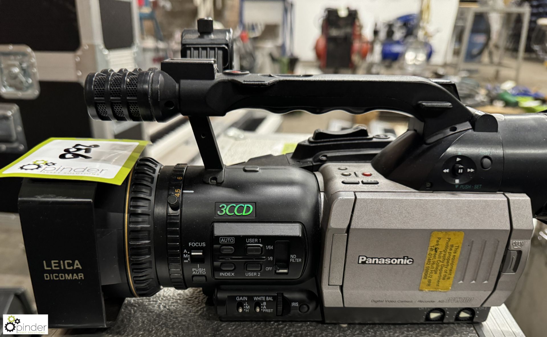 Panasonic AG-DUV100A Camera Recorder, with Leica Dicomar lens - Image 2 of 4