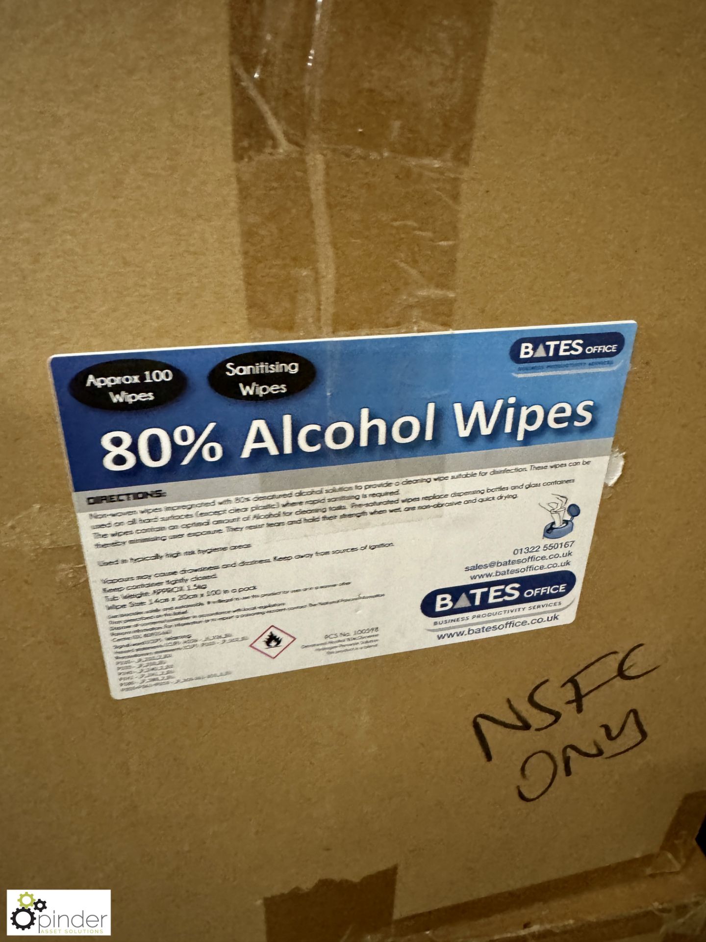 Quantity various Alcohol Wipes and Hand Sanitiser, to pallet - Bild 5 aus 8