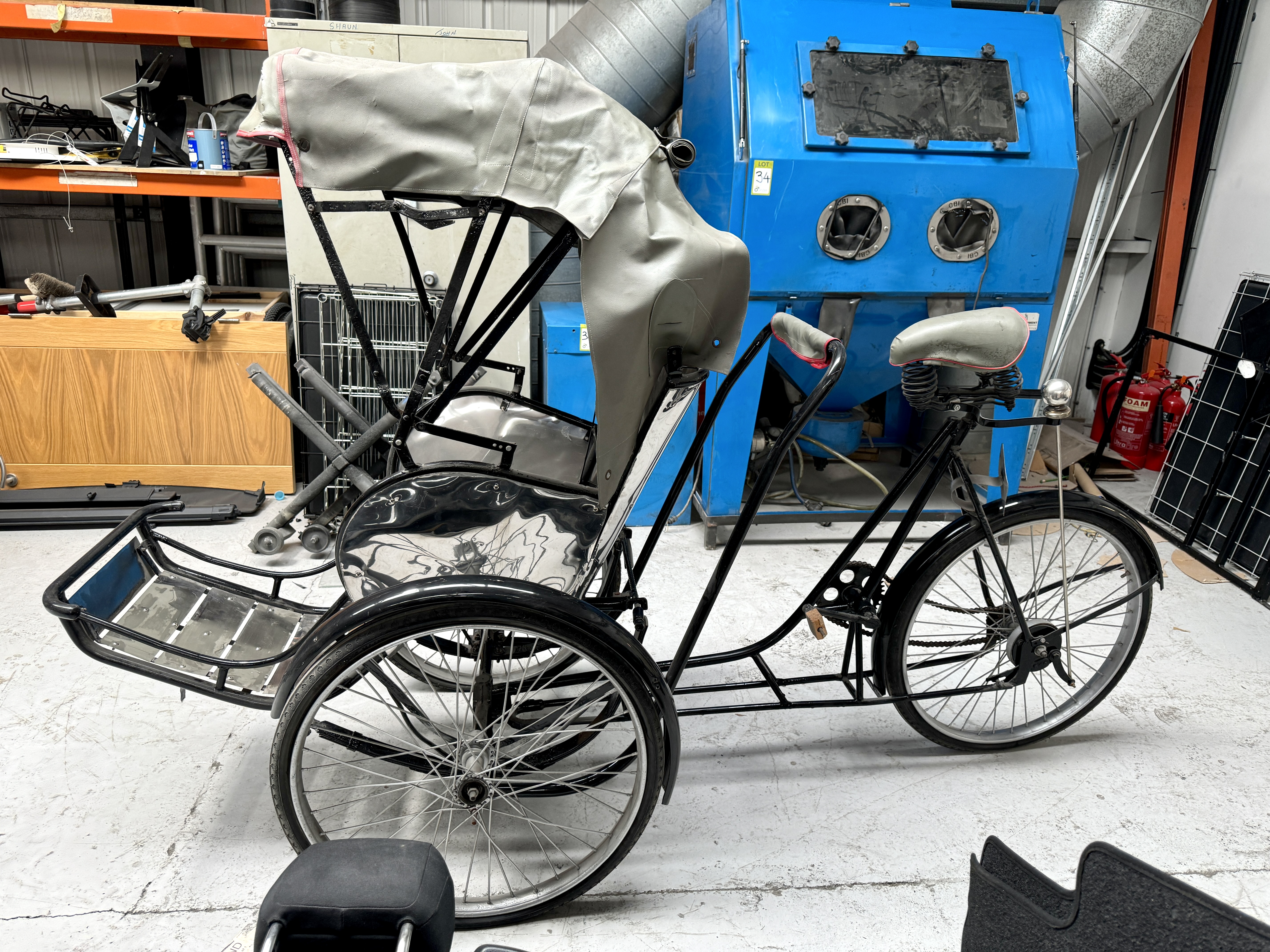 Vietnamese style Rickshaw (please note this lot is collected in Leeds, viewing and collection is - Image 12 of 12