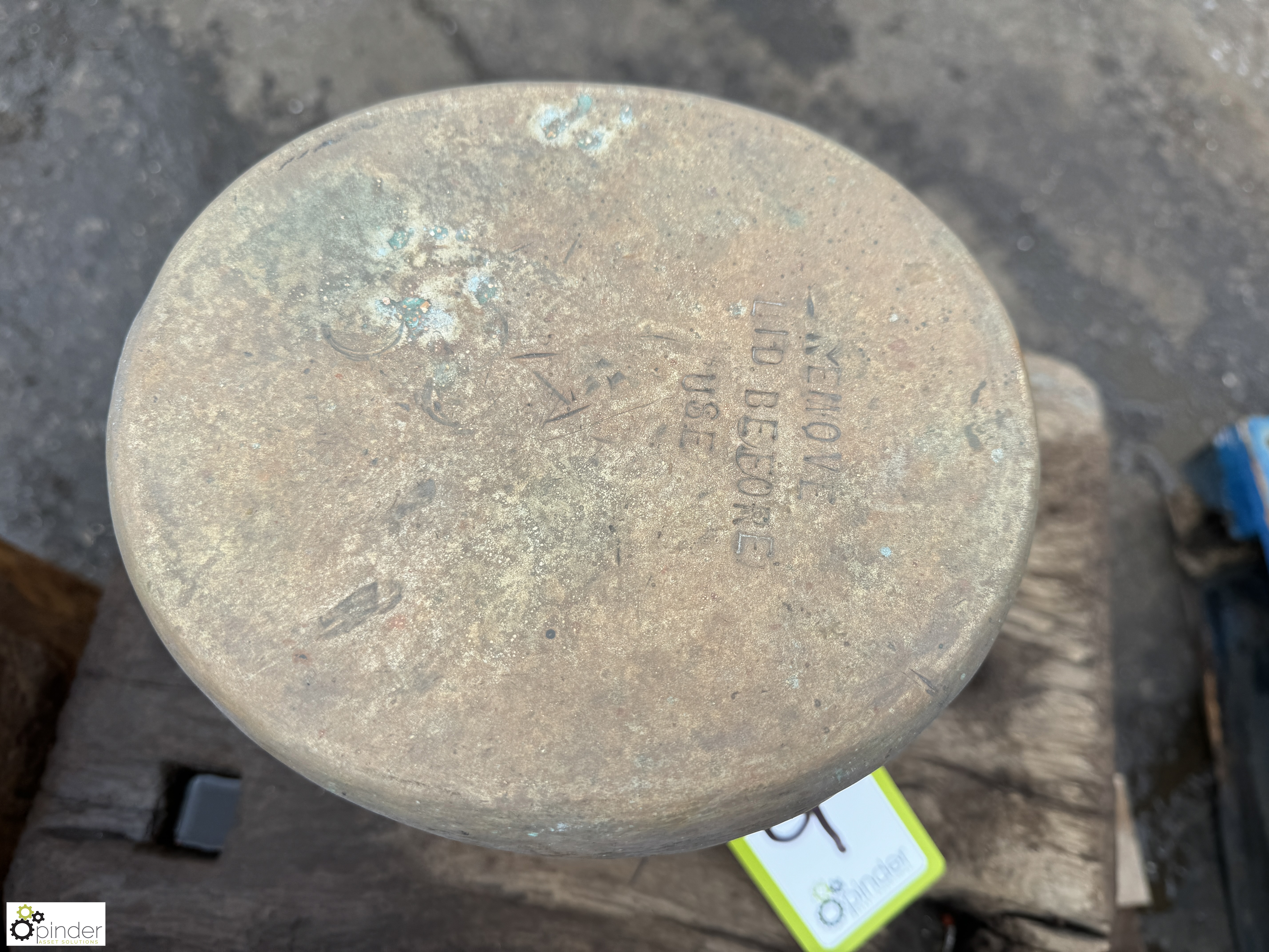 Victorian Silversmith’s Anvil, mounted on oak base, from British Silverware, Sheffield - Image 2 of 7