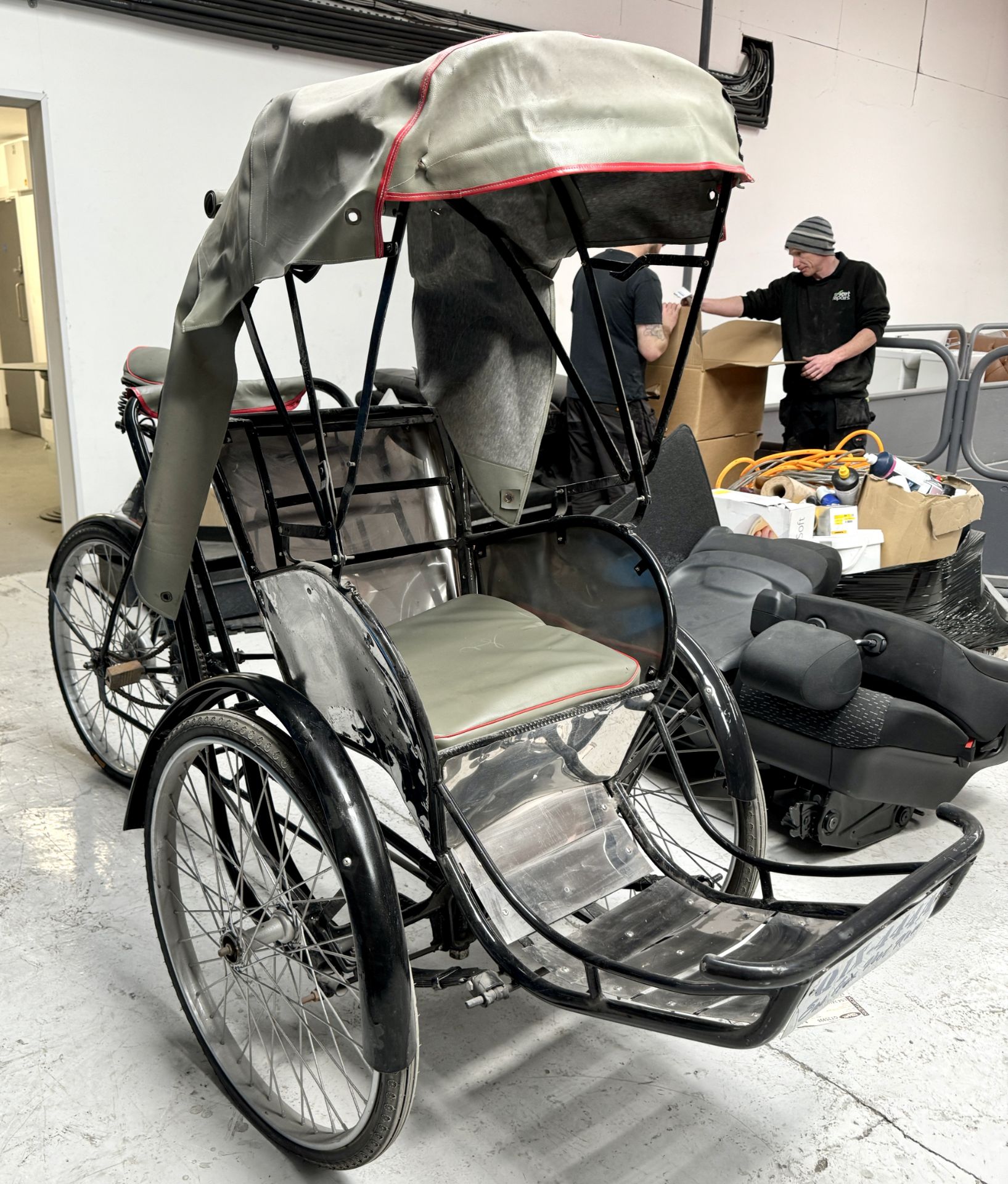 Vietnamese style Rickshaw (please note this lot is collected in Leeds, viewing and collection is - Image 4 of 12