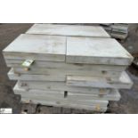 Pallet Sandstone Slabs from Millstone grit, various lengths x 450mm x 75mm