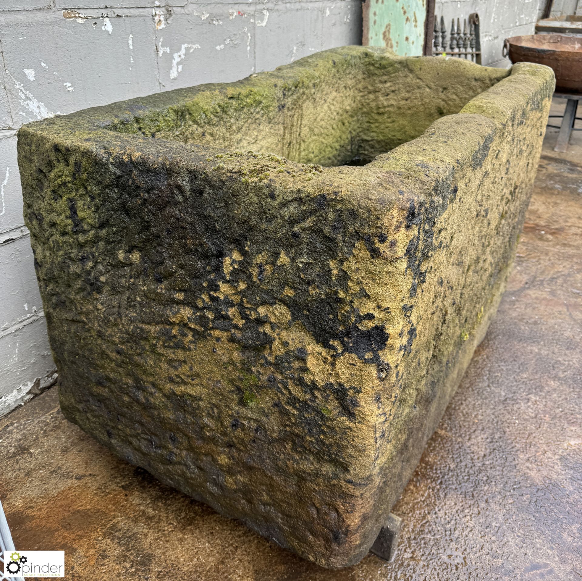 Yorkshire stone Trough, 1500mm x 760mm x 720mm - Image 6 of 7
