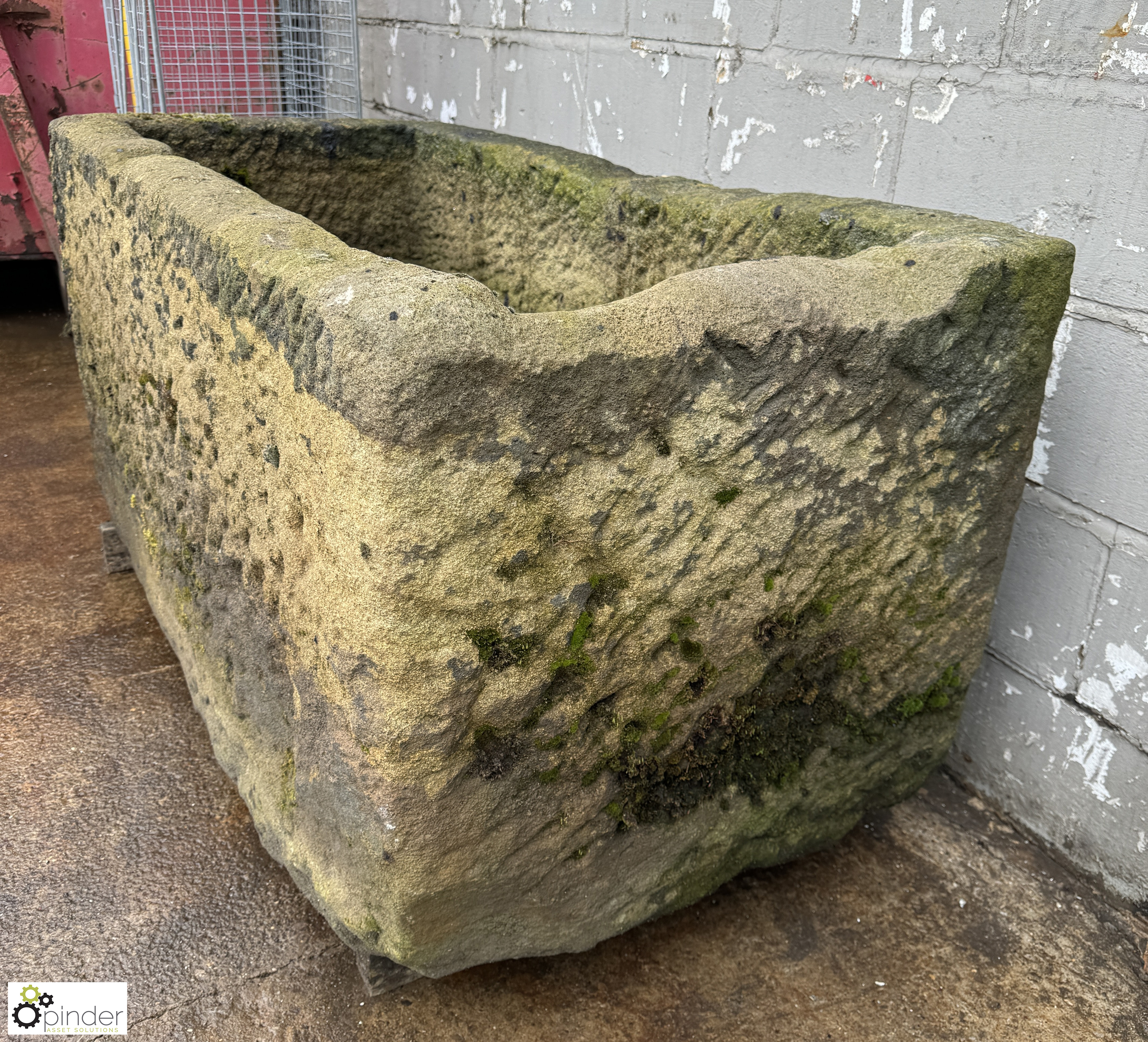 Yorkshire stone Trough, 1500mm x 760mm x 720mm - Bild 3 aus 7
