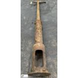 Victorian cast iron Lamp Post, 3400mm full length