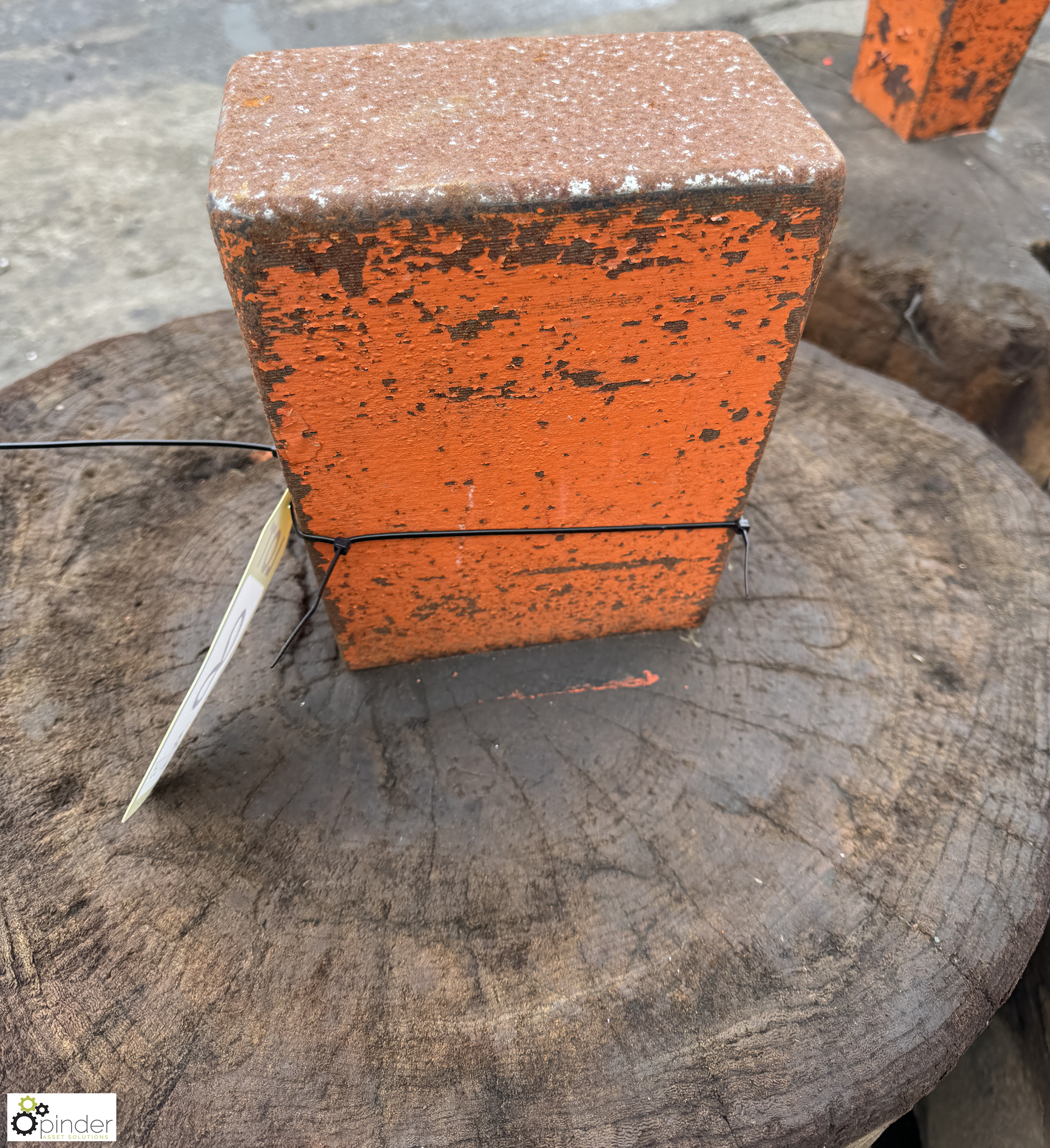 Victorian Silversmith’s Anvil, mounted on oak base, from British Silverware, Sheffield - Image 4 of 6