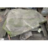 Yorkshire stone Slab, 1250mm x 1050mm x 120mm