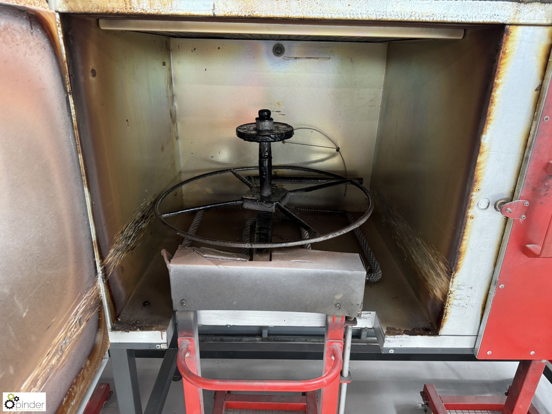FAW 4-oven Wheel Curing System, 415volts, oven internal measurements 740mm x 740mm x 650mm, with 8 - Image 5 of 12