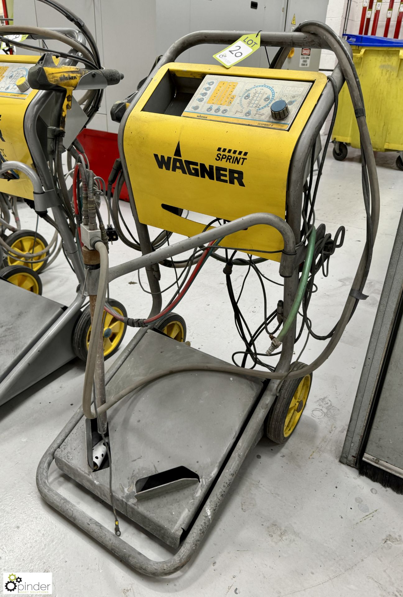 Wagner Sprint X Powder Coating Spray System, serial number 6838 - Image 3 of 10