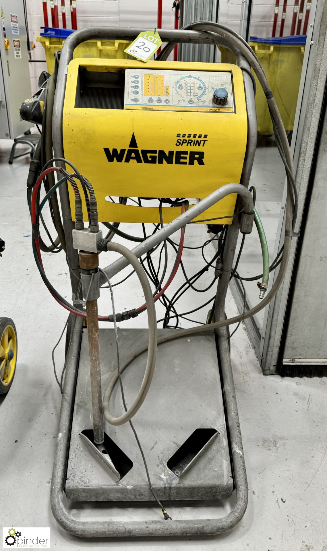 Wagner Sprint X Powder Coating Spray System, serial number 6838 - Image 2 of 10